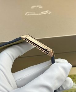 Đồng hồ Jaeger LeCoultre Master Reverso Rep 11 cao cấp mặt xanh blue 30x40mm (2)