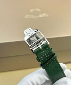 Đồng hồ Jaeger LeCoultre Master Reverso Replica 11 màu xanh lá cây MGF 30x40mm (2)