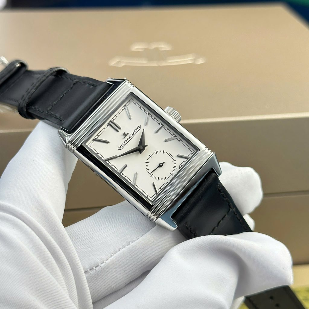 Đồng hồ Jaeger LeCoultre Master Reverso Replica 11 nam mặt trắng 30x40mm (2)