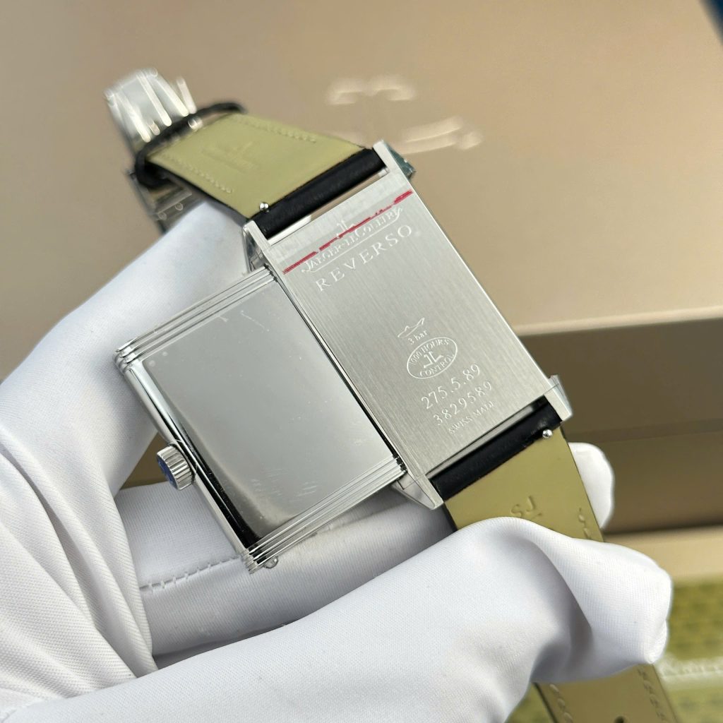 Đồng hồ Jaeger LeCoultre Master Reverso Replica 11 nam mặt trắng 30x40mm (2)