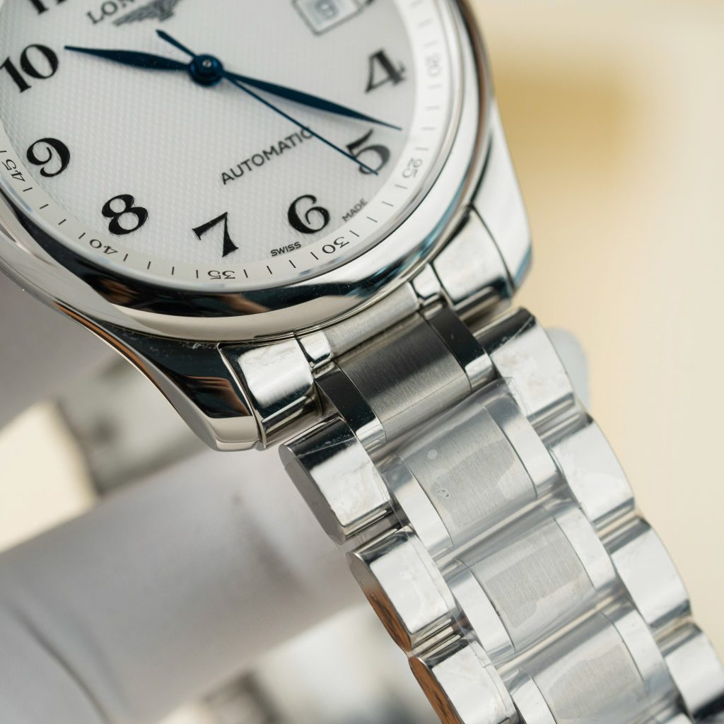 Đồng hồ Longines Master Collection Replica 11 mặt trắng dây kim loại 38 (2)