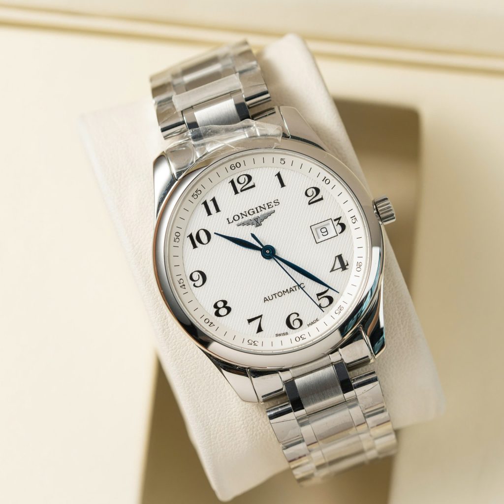 Đồng hồ Longines Master Collection Replica 11 mặt trắng dây kim loại 38 (13)