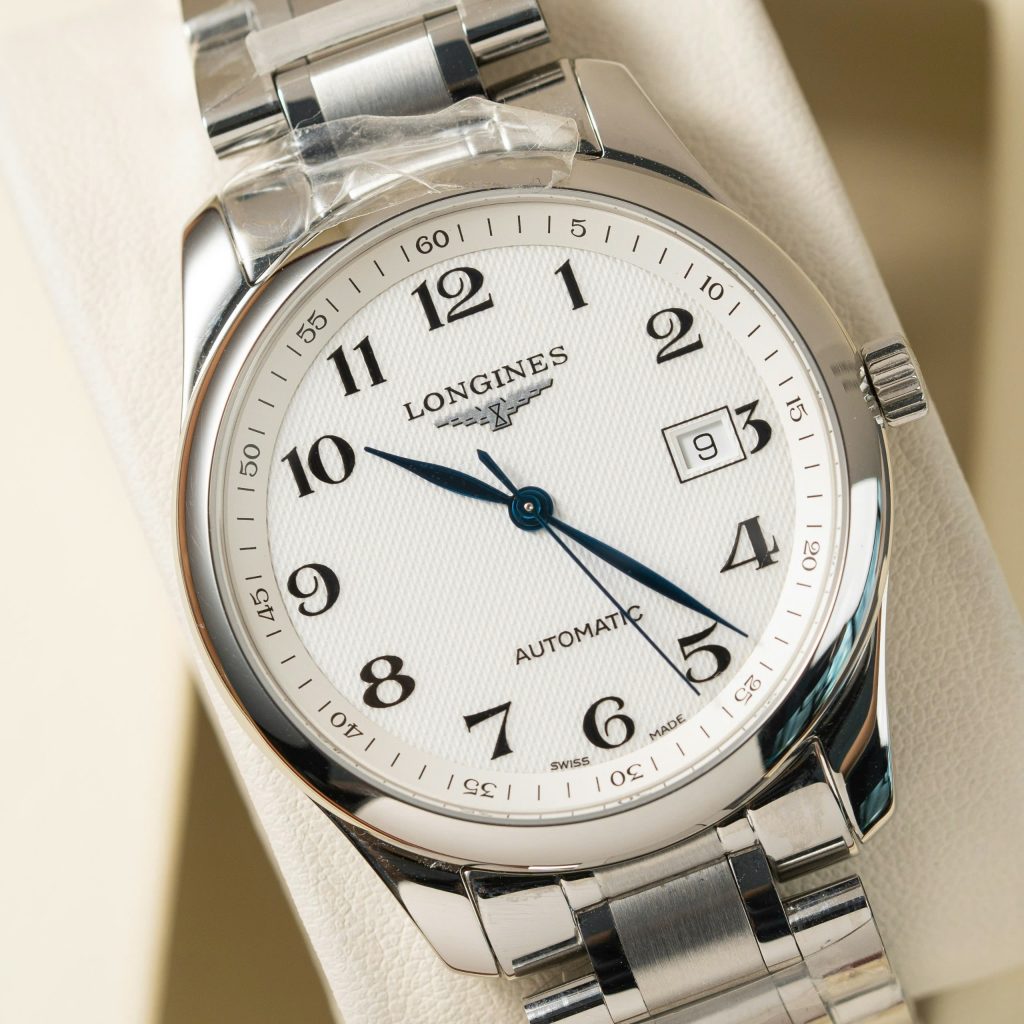 Đồng hồ Longines Master Collection Replica 11 mặt trắng dây kim loại 38 (13)