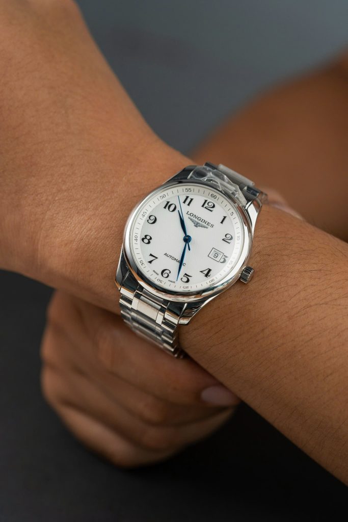 Đồng hồ Longines Master Collection Replica 11 mặt trắng dây kim loại 38 (2)