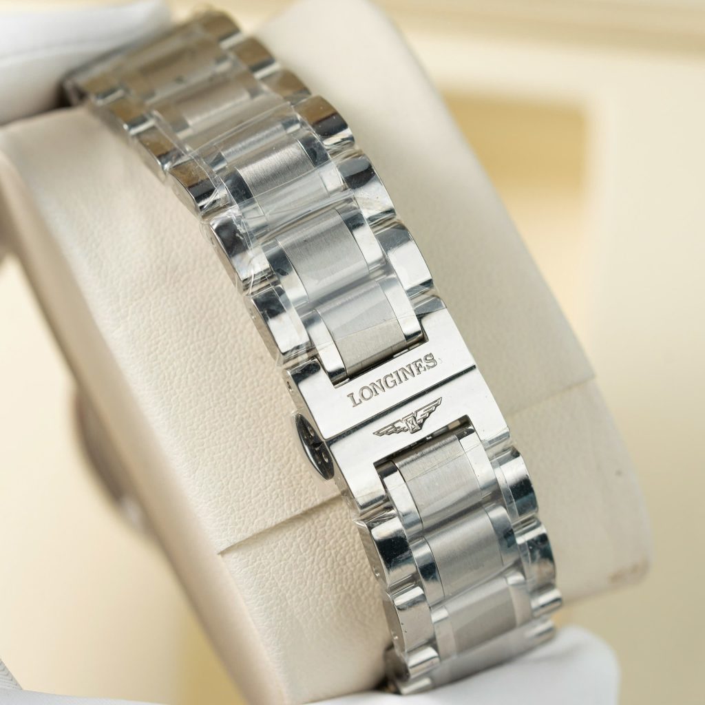 Đồng hồ Longines Master Collection Replica 11 mặt trắng dây kim loại 38 (2)