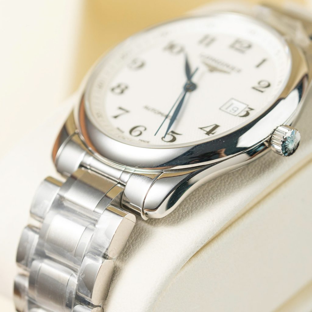 Đồng hồ Longines Master Collection Replica 11 mặt trắng dây kim loại 38 (2)