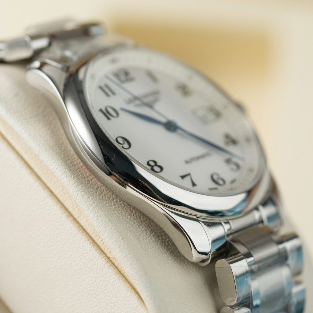 Đồng hồ Longines Master Collection Replica 11 mặt trắng dây kim loại 38 (2)