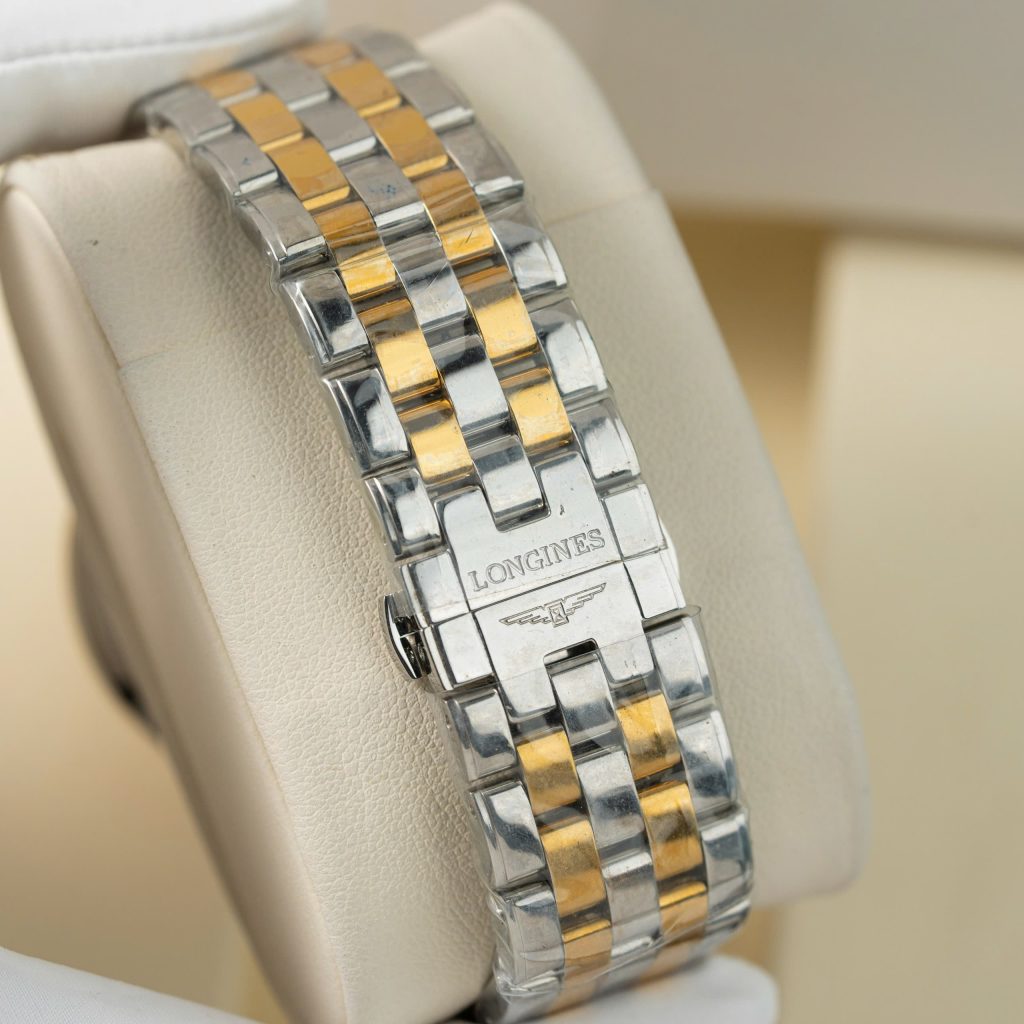 Đồng hồ Longines Master Collection Replica 11 mặt vàng cọc số đính đá 38mm (2)