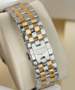 Đồng hồ Longines Master Collection Replica 11 mặt vàng cọc số đính đá 38mm (2)