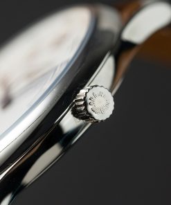 Đồng hồ Longines Master Collection mặt trắng dây da nâu Rep 11 cao cấp 38 (2)