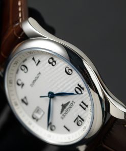 Đồng hồ Longines Master Collection mặt trắng dây da nâu Rep 11 cao cấp 38 (2)