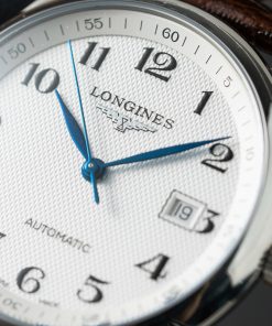 Đồng hồ Longines Master Collection mặt trắng dây da nâu Rep 11 cao cấp 38 (2)
