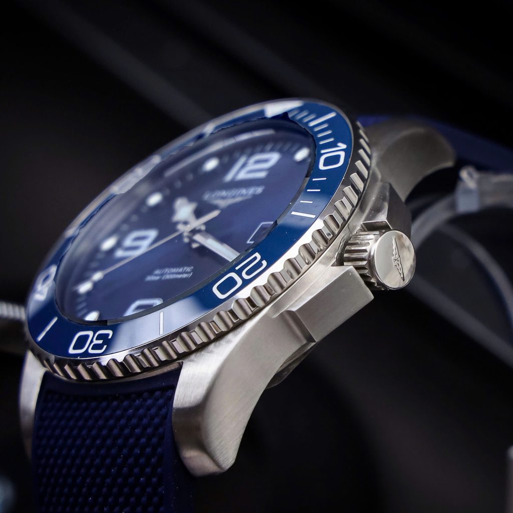 Đồng hồ Longines hydro conquest nam máy cơ mặt xanh Fake cao cấp 41mm