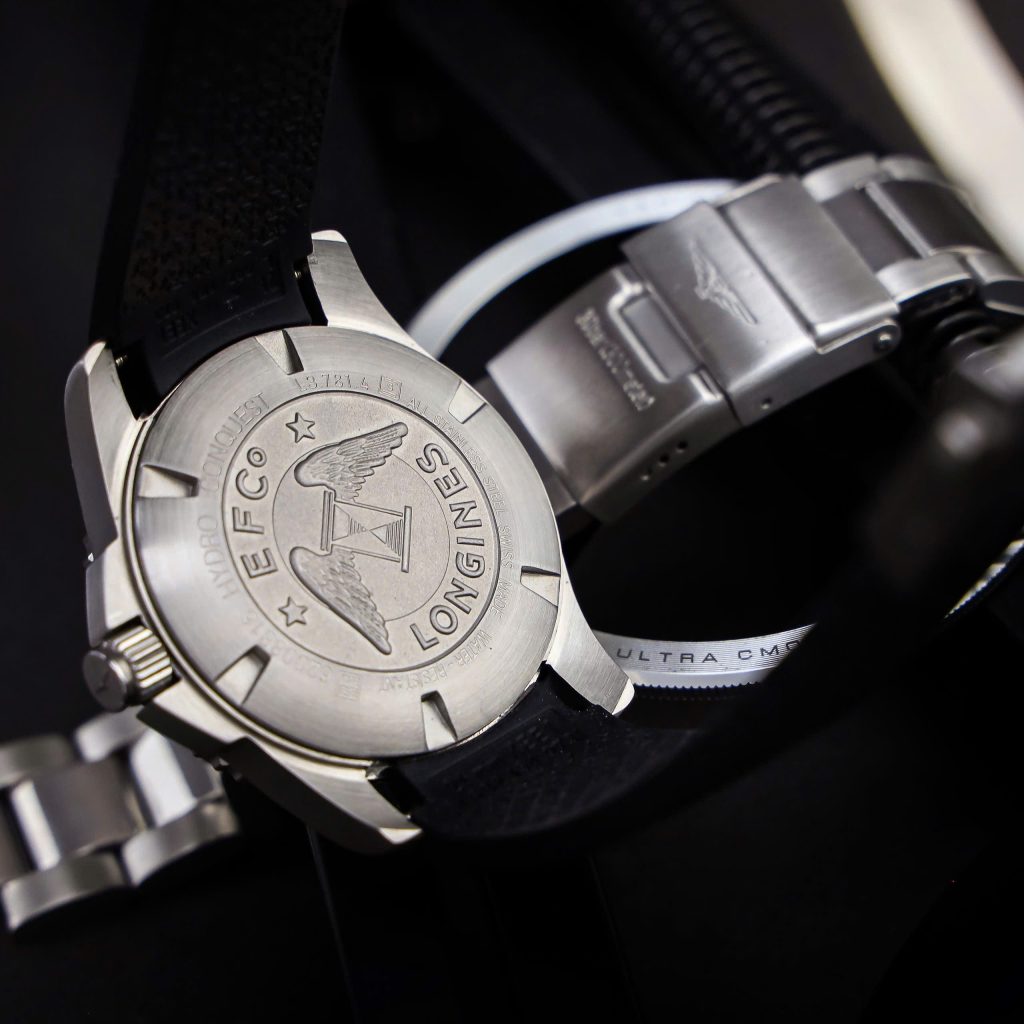 Đồng hồ Longines hydro conquest nam máy cơ mặt xanh Fake cao cấp 41mm