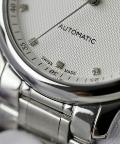 Đồng hồ Longines mặt trắng cọc số đính đá Fake 11 cao cấp 38 (1)