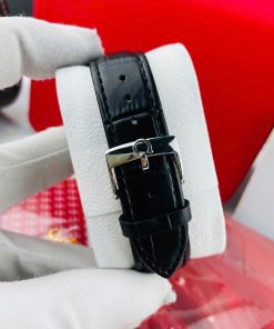 Đồng hồ Omega Globemaster annual calendar nam dây da Fake cao cấp 40mm (9)