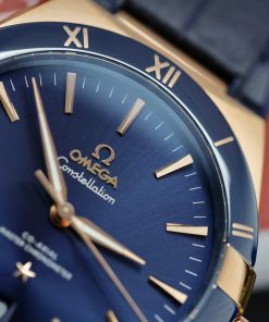 Đồng hồ Omega Rep 11 Constellation màu xanh dương nhà máy VS 41mm (10)