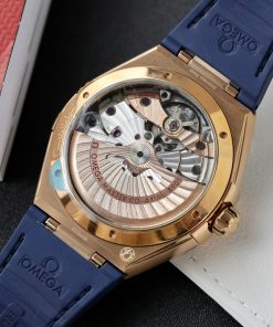 Đồng hồ Omega Rep 11 Constellation màu xanh dương nhà máy VS 41mm (10)