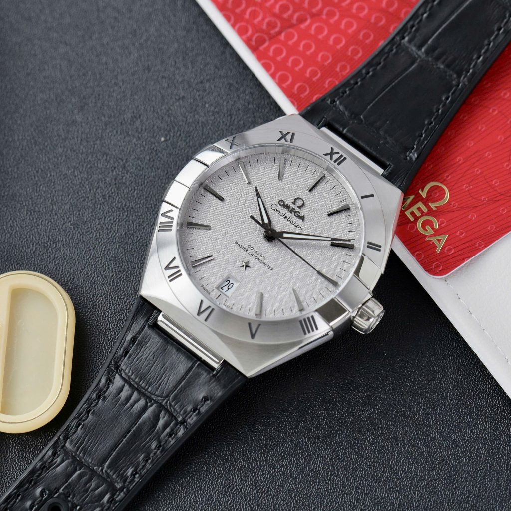 Đồng hồ Omega Replica 11 Constellation mặt số trắng nhà máy VS 41mm (1)