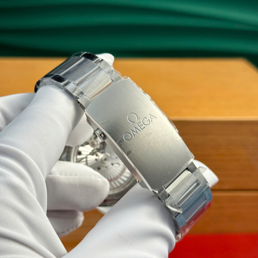 Đồng hồ Omega Seamaster 007 Rep 11 cao cấp mặt đen nhà máy VS 41mm (2)