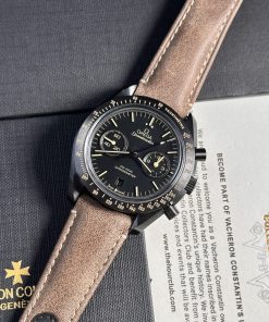 Đồng hồ Omega Speedmaster Dark Side Of The Moon Rep 11 vỏ gốm đen nhà máy OM 44mm (2)