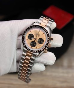 Đồng hồ Omega Speedmaster Moonwatch Professional Rep 1 1 mặt cá hồi 42mm (2)