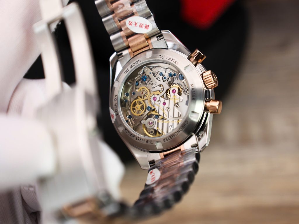 Đồng hồ Omega Speedmaster Moonwatch Professional Rep 1 1 mặt cá hồi 42mm (2)