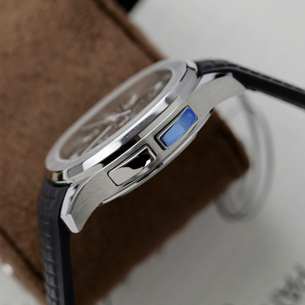 Đồng hồ Patek Philippe Aquanaut 5164A Replica 11 nam mặt xám dây cao su 40 (2)