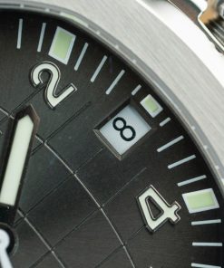 Đồng hồ Patek Philippe Aquanaut 5167 Replica 11 mặt xám dây cao su 3K factory 40mm (2)