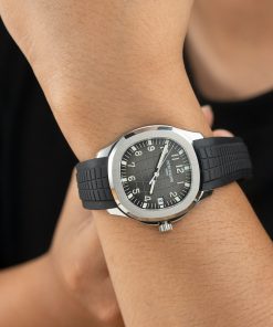 Đồng hồ Patek Philippe Aquanaut 5167 Replica 11 mặt xám dây cao su 3K factory 40mm (2)