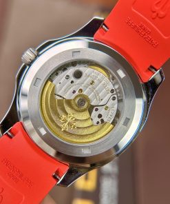 Đồng hồ Patek Philippe Aquanaut 5167A Rep 11 dây cao su màu đỏ nhà máy 3K 40mm (1)