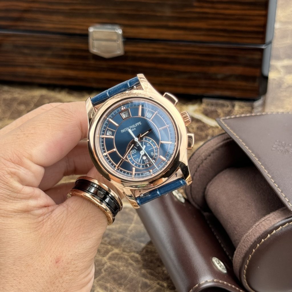 Đồng hồ Patek Philippe Fake 11 Complications 5905G Màu Xanh Dương 42mm (1)