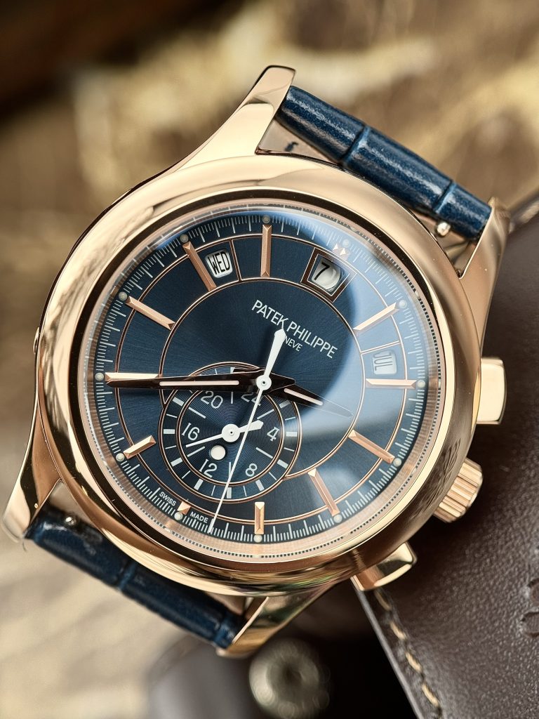 Đồng hồ Patek Philippe Fake 11 Complications 5905G Màu Xanh Dương 42mm (1)