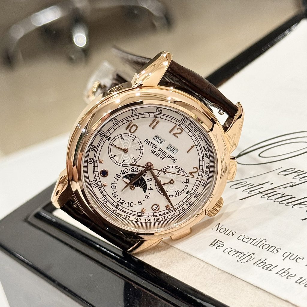 Đồng hồ Patek Philippe Fake cao cấp Complications 5270 mặt trắng 40mm (6)