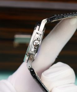 Đồng hồ Patek Philippe Nautilus 5724G Replica 11 đính đá baguette nhà máy PPF 40mm (2)