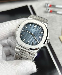 Đồng hồ Patek Philippe Nautilus 5811 Replica 11 Mặt Xanh Khoá Mới 41mm (2)