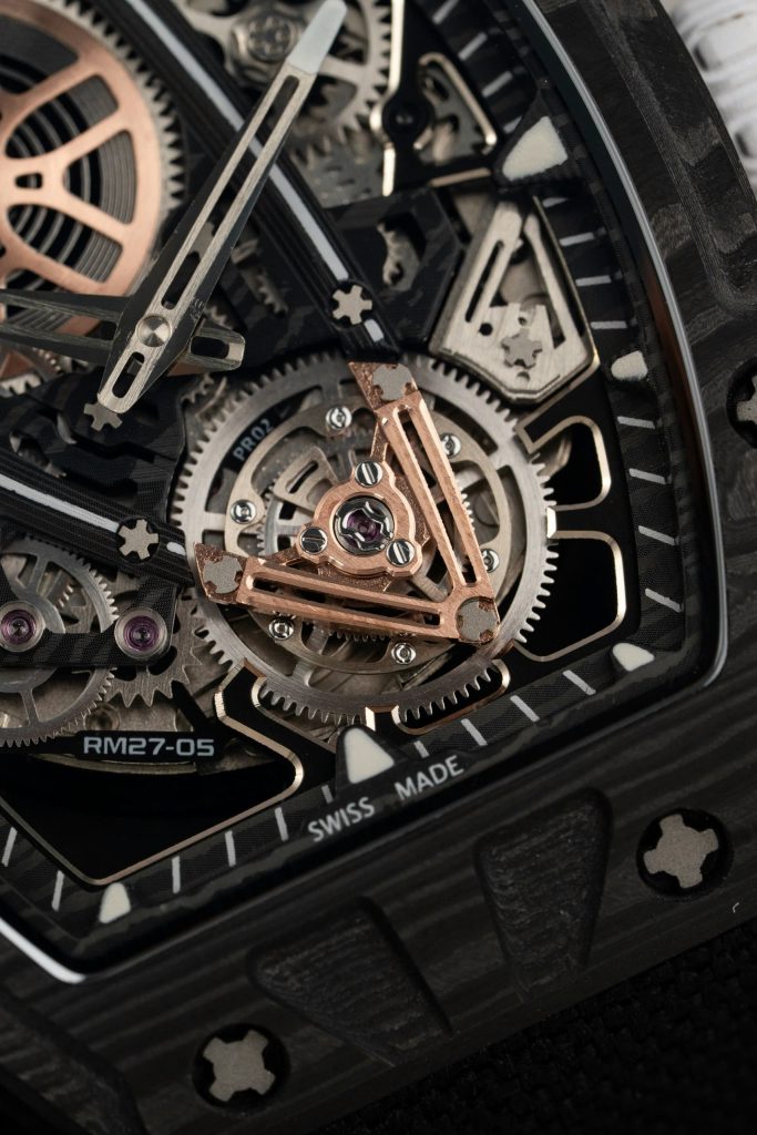 Đồng hồ Richard Mille RM27-05 chế tác Carbon siêu nhẹ 38x48mm (1)