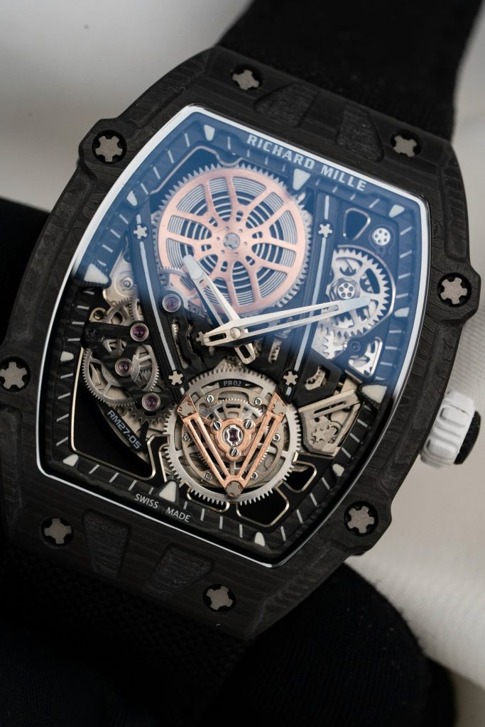 Đồng hồ Richard Mille RM27-05 chế tác Carbon siêu nhẹ 38x48mm (1)