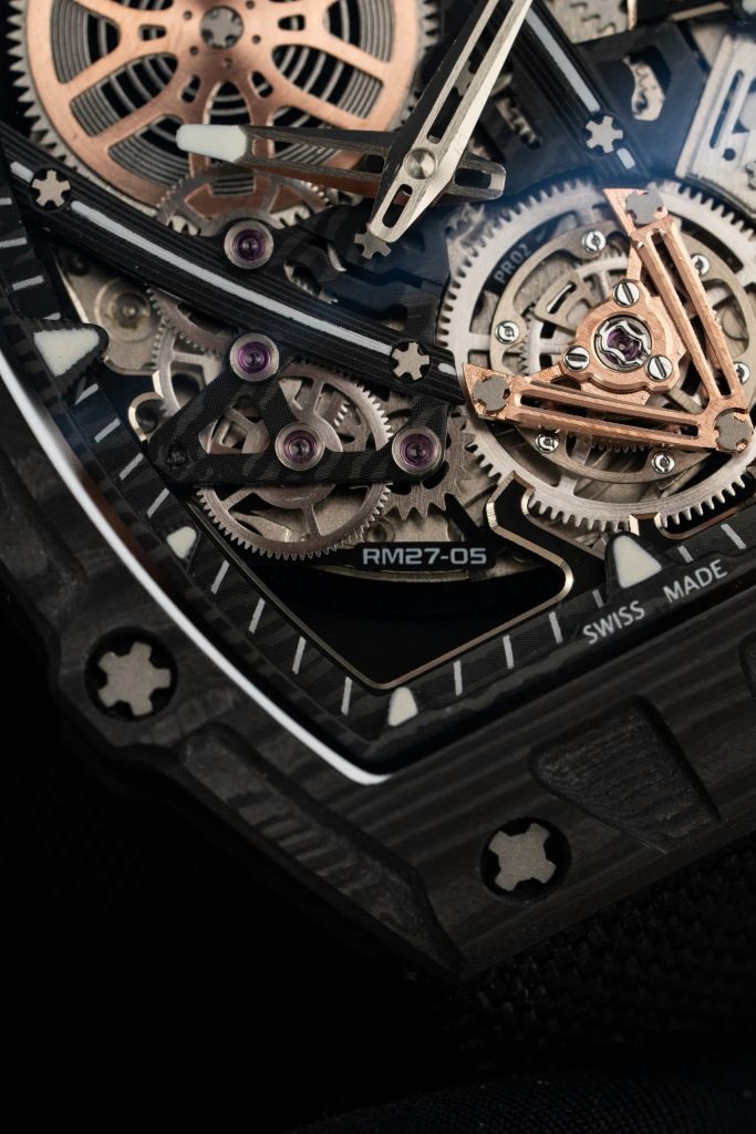 Đồng hồ Richard Mille RM27-05 chế tác Carbon siêu nhẹ 38x48mm (1)