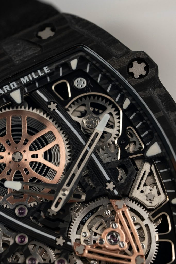 Đồng hồ Richard Mille RM27-05 chế tác Carbon siêu nhẹ 38x48mm (1)
