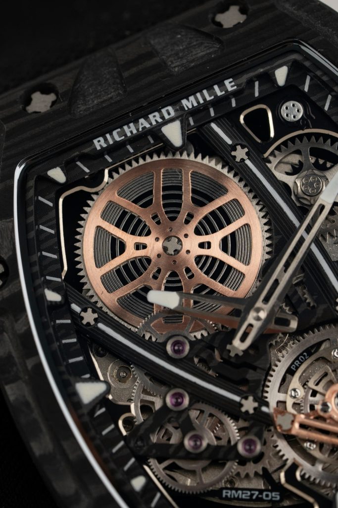 Đồng hồ Richard Mille RM27-05 chế tác Carbon siêu nhẹ 38x48mm (1)