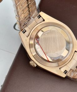Đồng hồ Rolex Day-Date Chocolate nam cọc số la mã Fake cao cấp 38-40mm