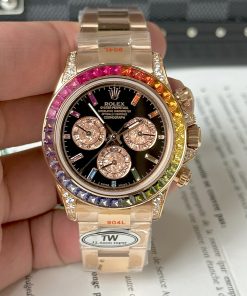 Đồng hồ Rolex Daytona Rainbow Replica cao cấp nhà máy TW 40mm (1)