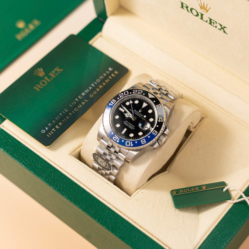 Đồng hồ Rolex GMT-Master II 126710BLNR Batgirl Rep 11 cao cấp Clean Factory 40mm (2)