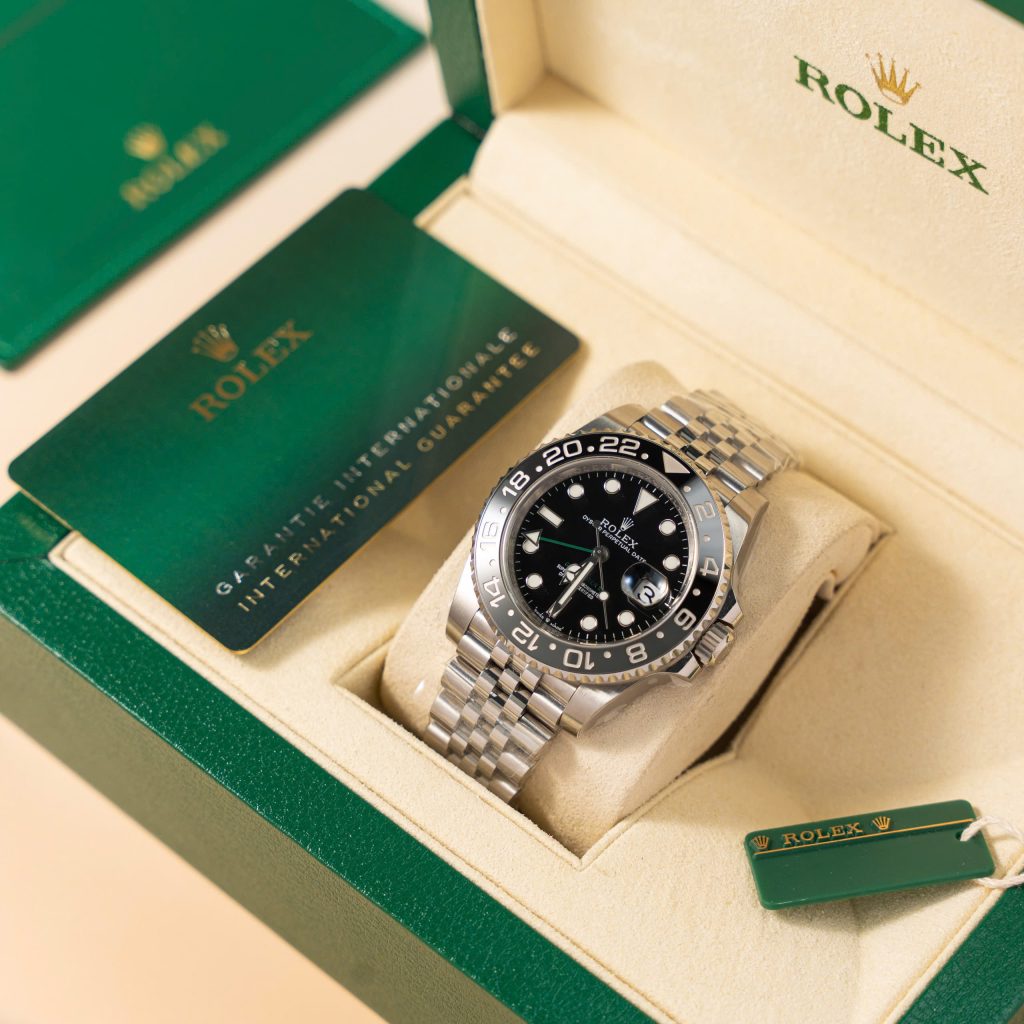 Đồng hồ Rolex GMT-Master II 126710GRNR Bruce Wayne Replica 11 mặt đen nhà máy Clean 40mm (2)