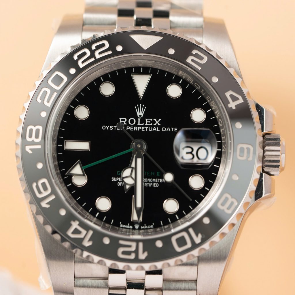 Đồng hồ Rolex GMT-Master II 126710GRNR Bruce Wayne Replica 11 mặt đen nhà máy Clean 40mm (2)