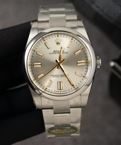 Đồng hồ Rolex Oyster Perpetual Rep 11 cao cấp mặt số bạc nhà máy Clean 3641mm (2)