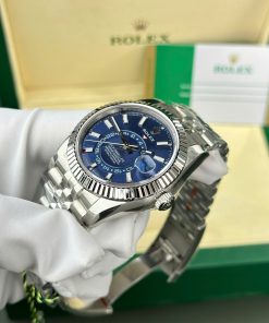 Đồng hồ Rolex Sky-Dweller 326934 Rep 11 cao cấp mặt xanh dương 42mm (2)