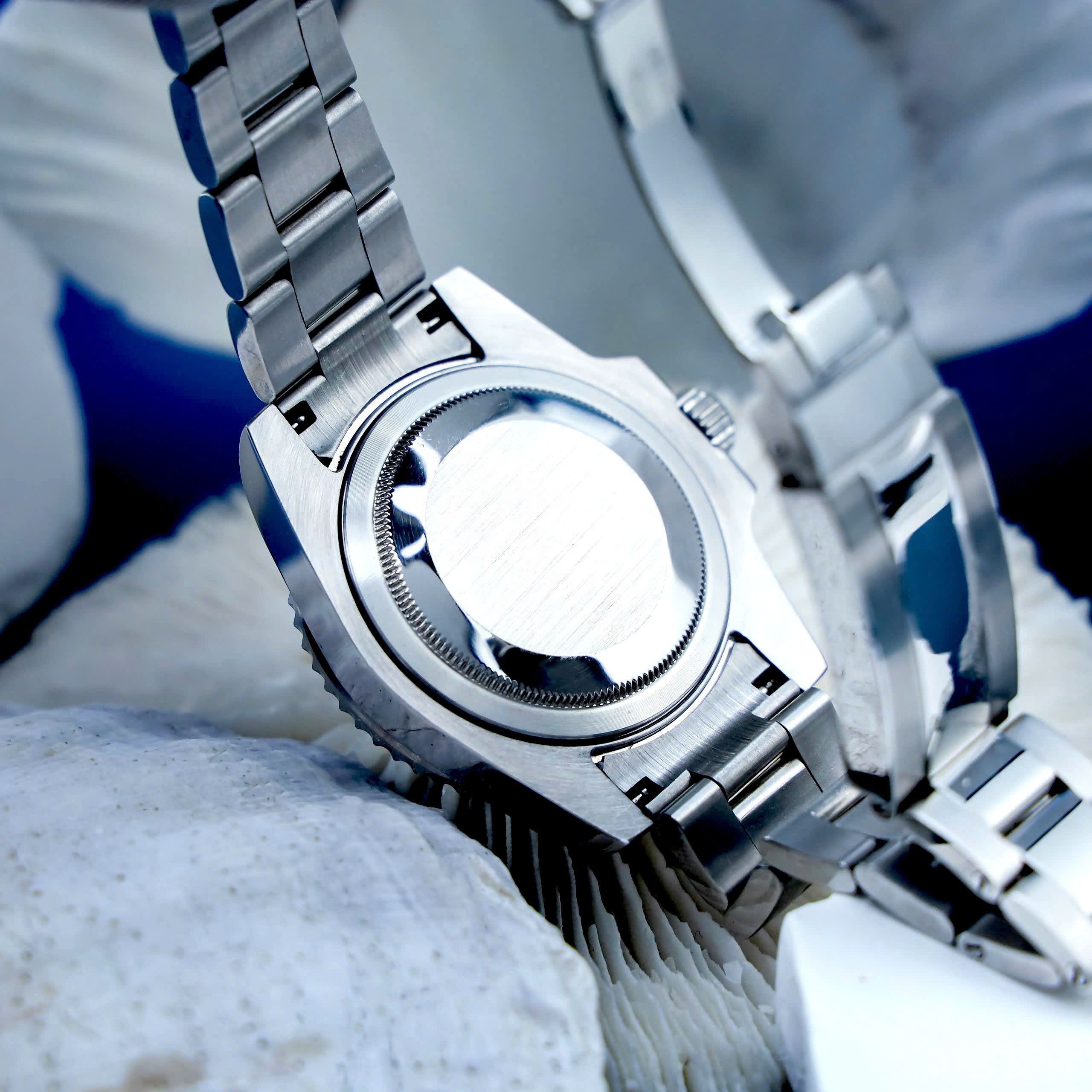 Đồng hồ Rolex Submariner máy cơ Nhật mặt xanh Bleu Fake 11 41mm (2) Đồng hồ Rolex Submariner máy cơ Nhật nam mặt xanh blue Fake 11 41mm