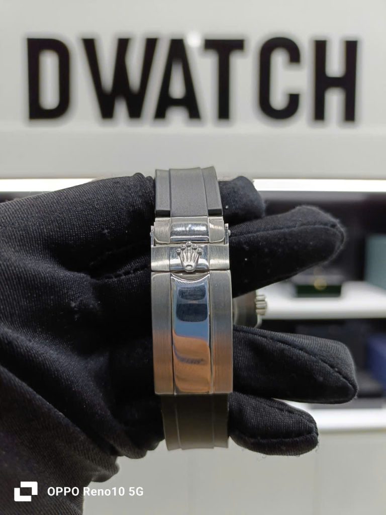 Đồng hồ Rolex Yacth Master Super Fake Mặt Xám Dây Cao Su 40mm